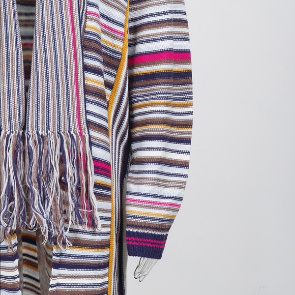 🔥🔥COZY LONG CARDIGAN W/FRINGE🔥🔥NEW - Picture 6 of 7